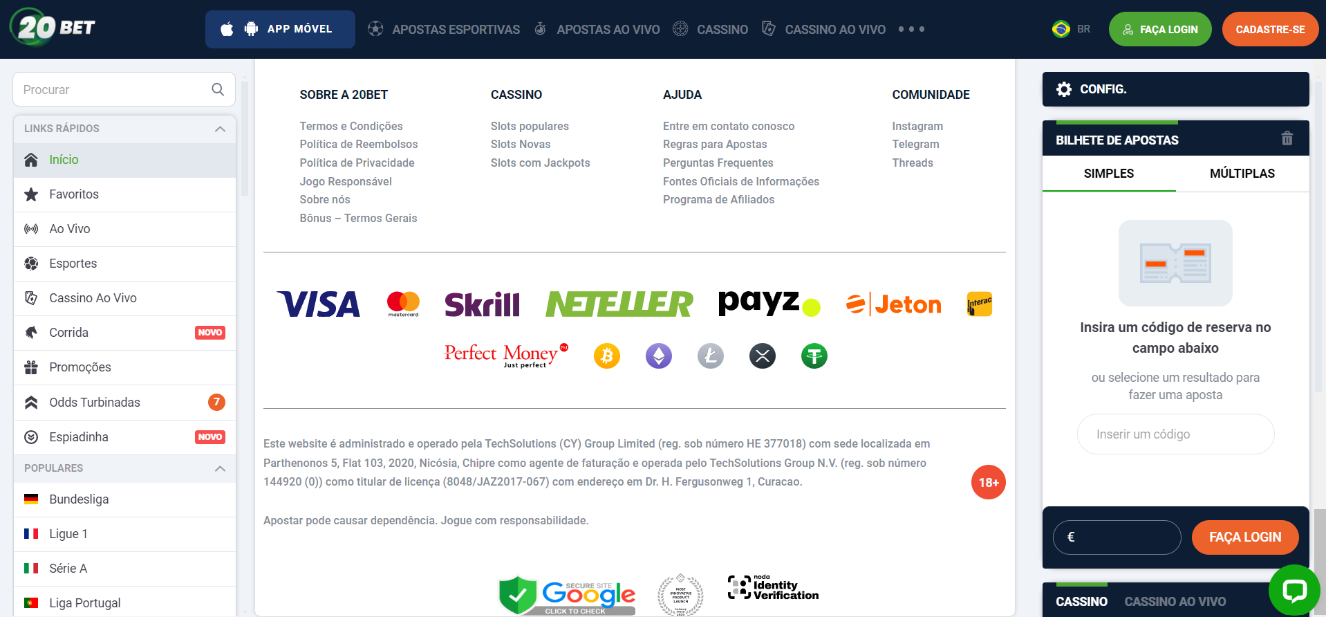 Sites de apostas Apple Pay no Brasil